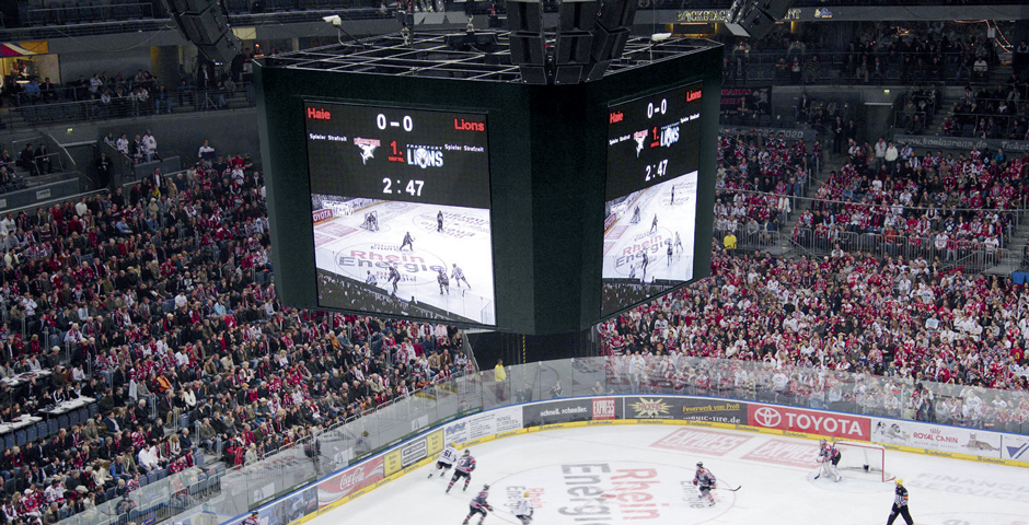 Video-Würfel Lanxess Arena